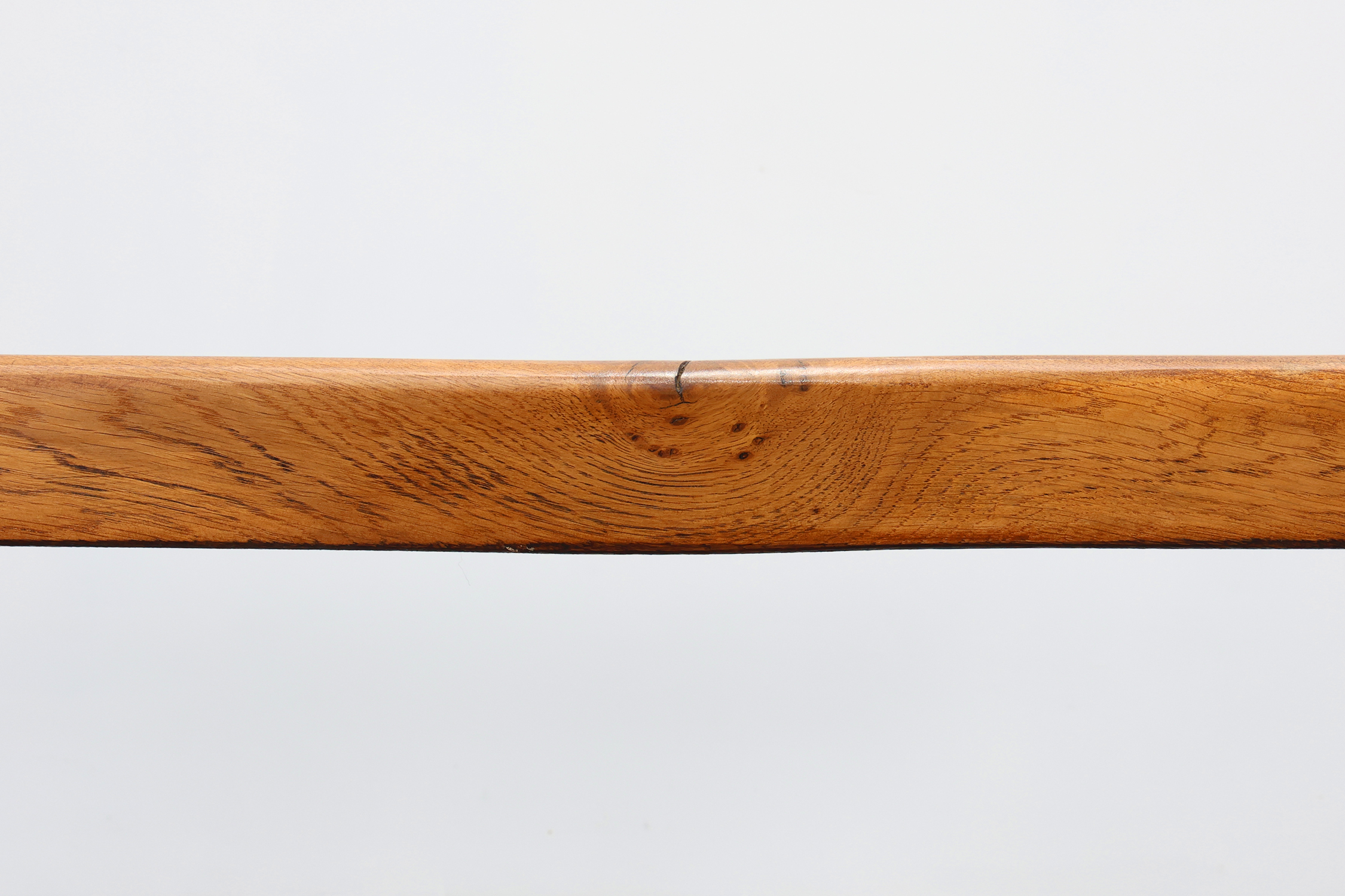 Rustic 20th century solid oak dinner table, France thumbnail
